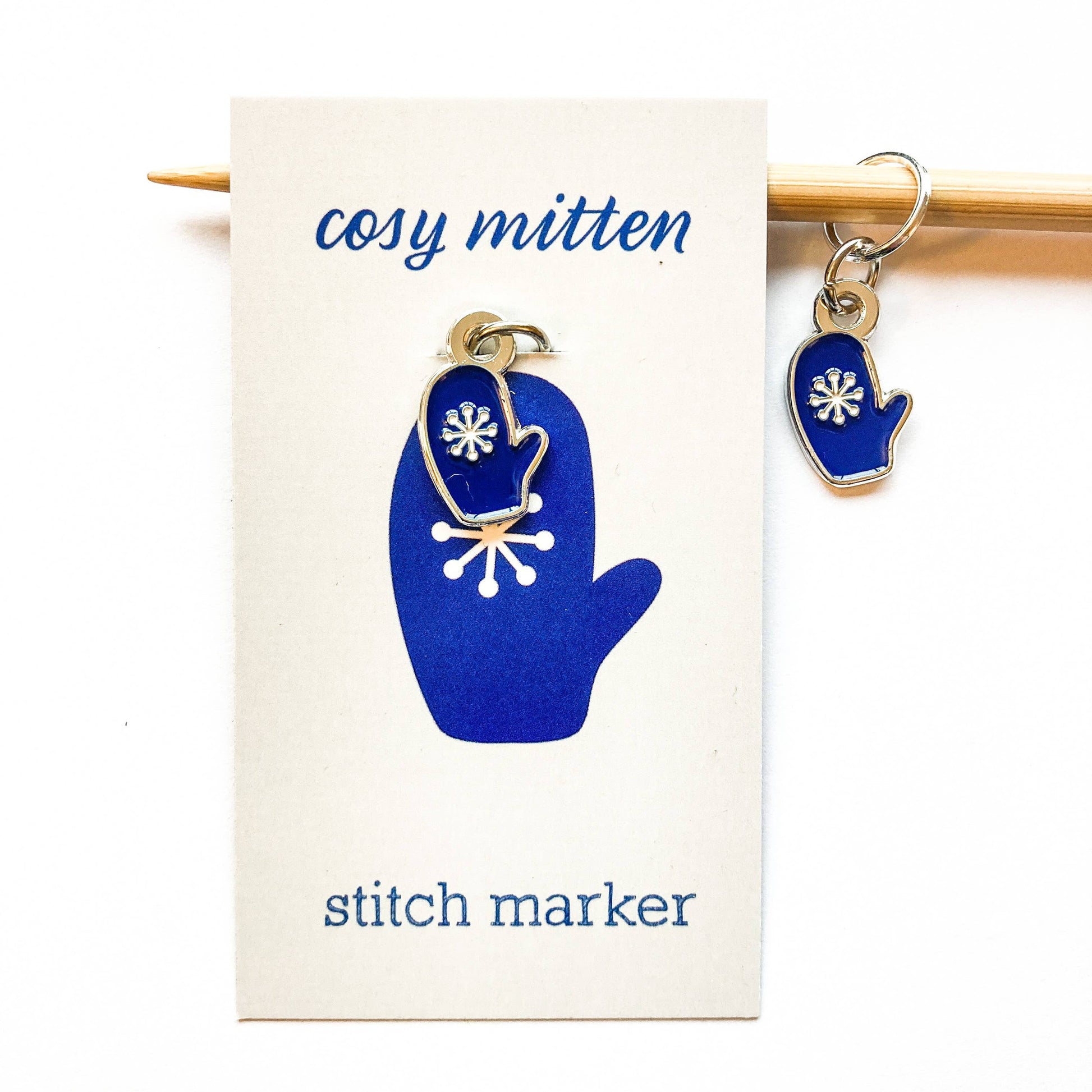 Firefly Notes-Mitten Round Stitch Marker - Single-knitting notion-gather here online