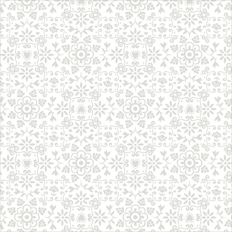 Windham Fabrics-Azulejo White on White-fabric-gather here online