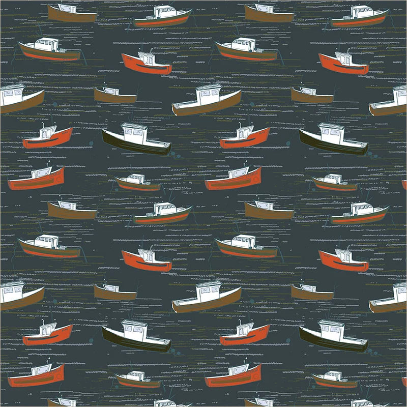 Windham Fabrics-Bonnie Boats Marina-fabric-gather here online