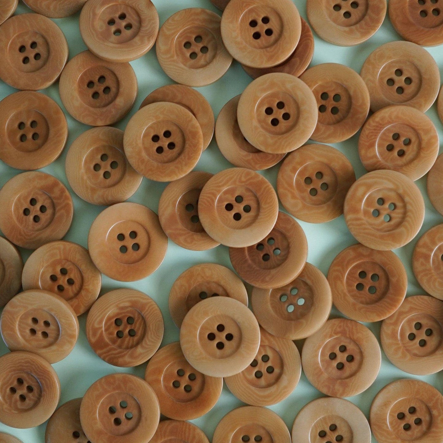 Matchy Matchy Sewing Club-Caramel 1" Corozo Nut Buttons-button-gather here online