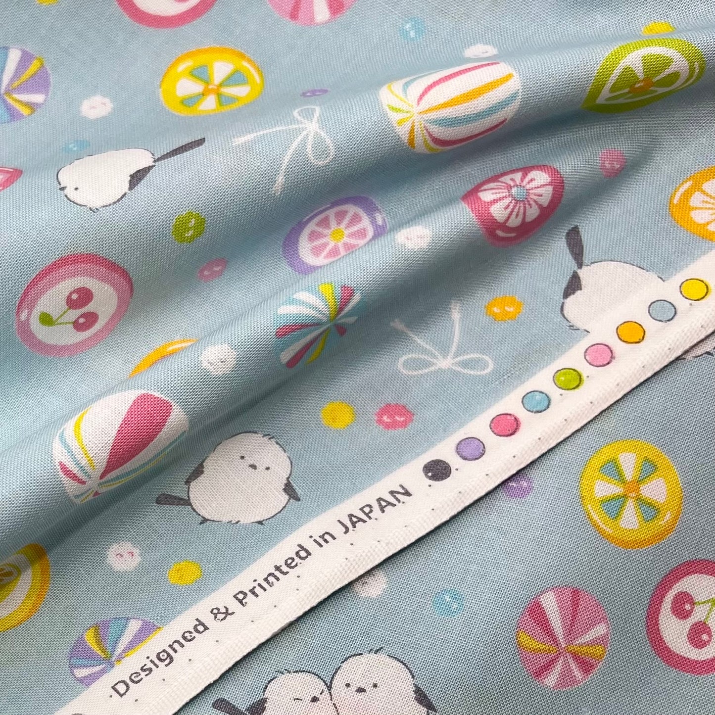 Cosmo-Summer Lovin' Birds on Cotton Sheeting-fabric-gather here online