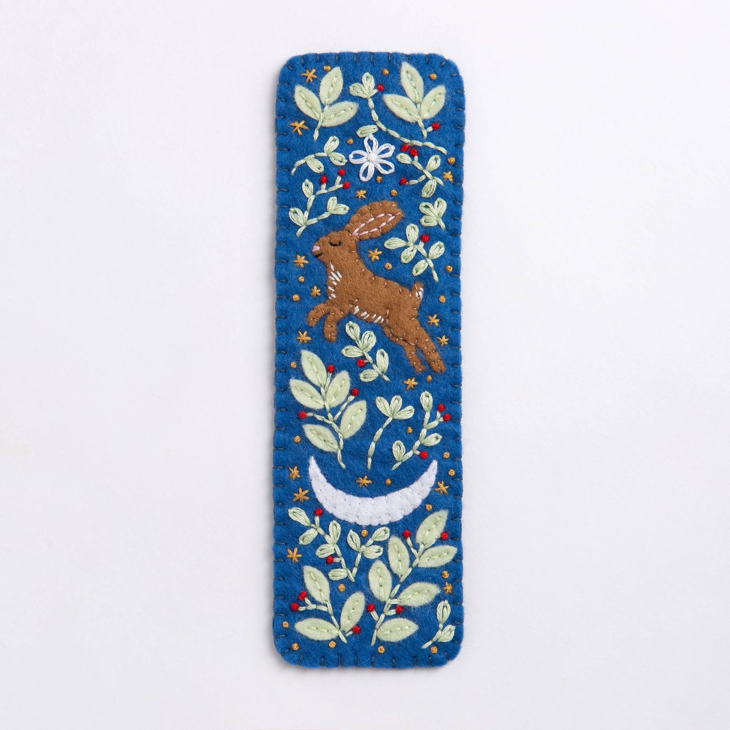 Hawthorn Handmade-Hare Bookmark Felt Craft Kit-embroidery kit-gather here online
