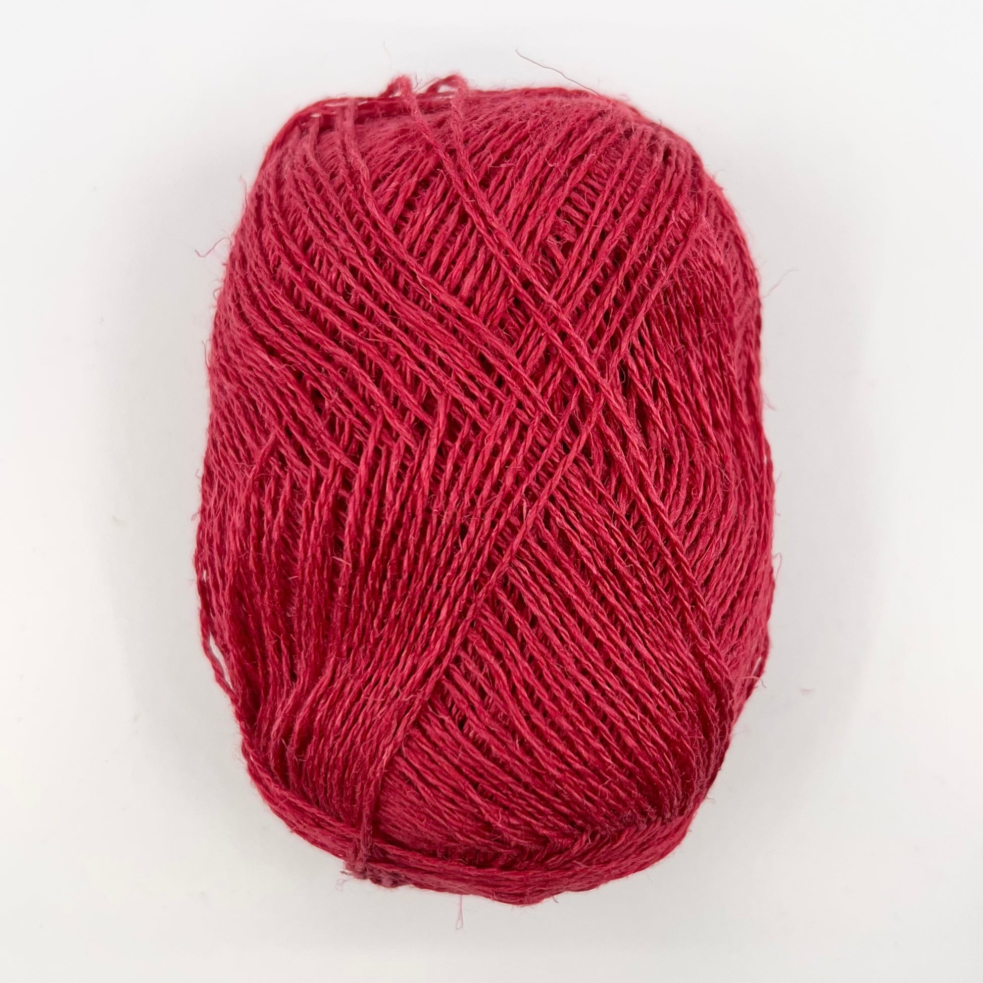 BC Garn-Lino-yarn-39 Cardinal Red-gather here online