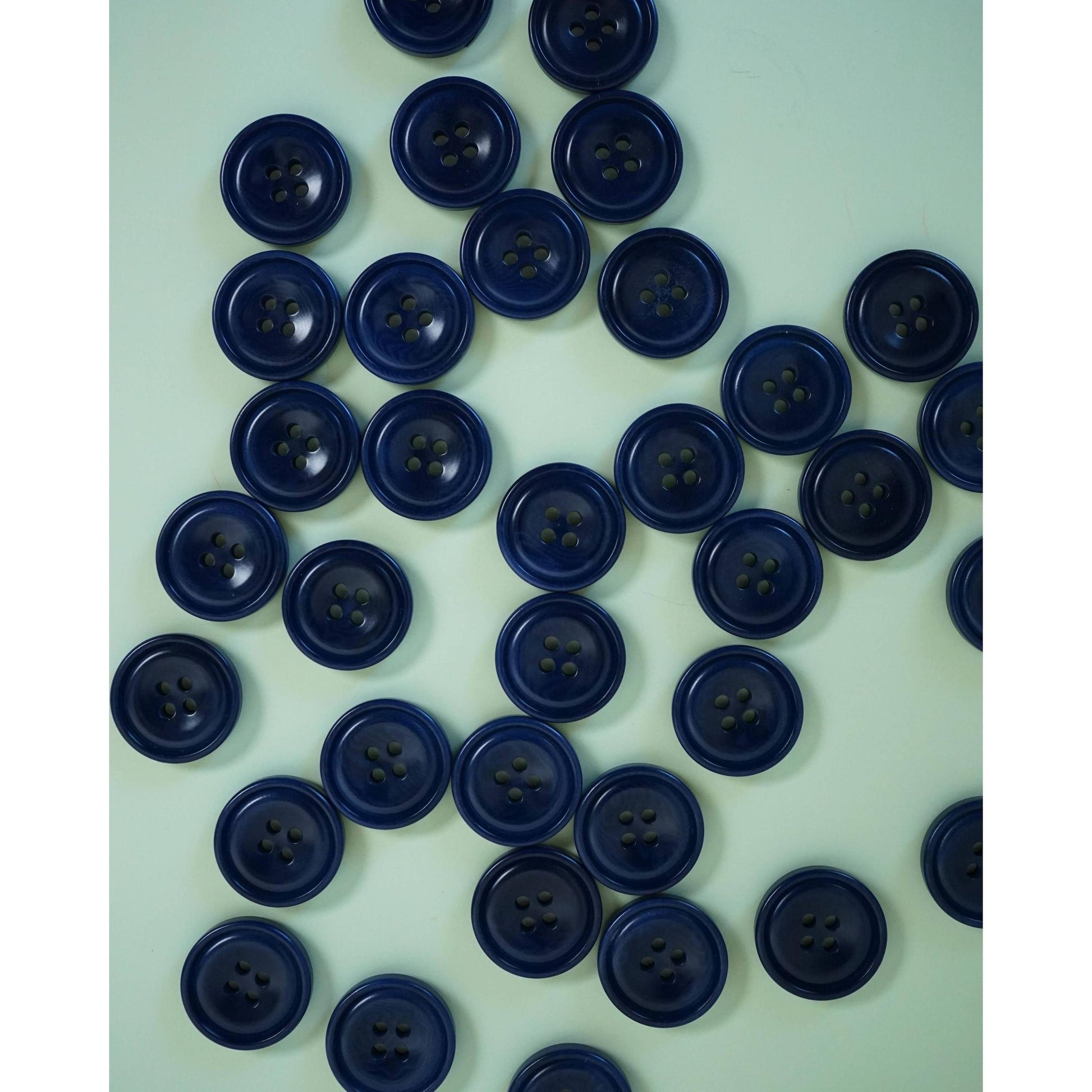 Matchy Matchy Sewing Club-Midnight 7/8" Corozo Nut Buttons-button-gather here online