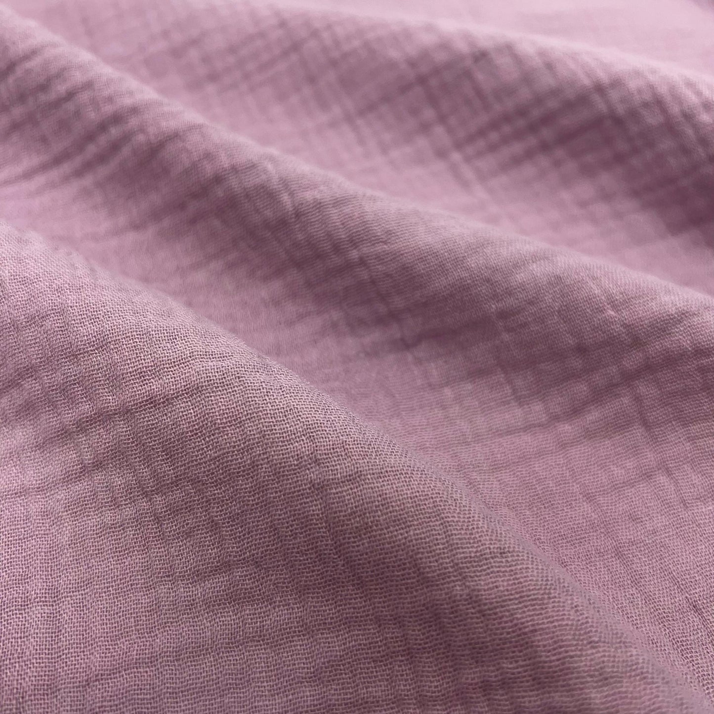 Secret Spark-Cotton Gauze Solid - Pale Mauve-fabric-gather here online