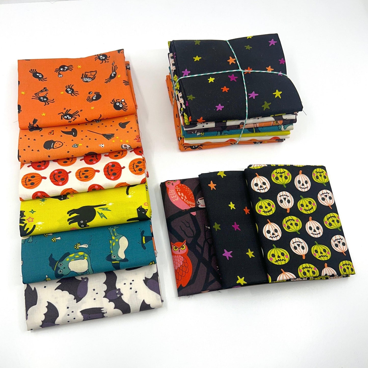 Fat Quarter Bundle of Freaky Familiars (9 Pieces)