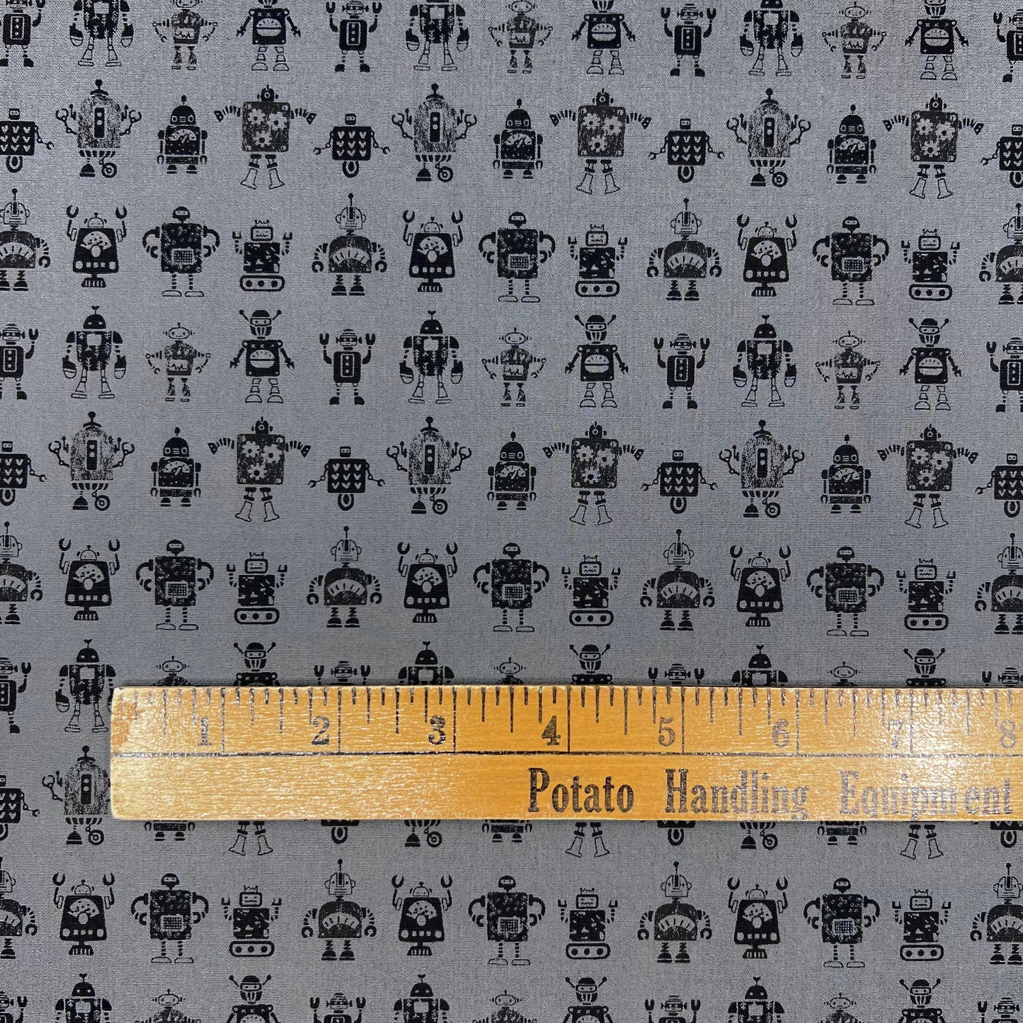 Hokkoh-Black Bots on Cotton Broadcloth-fabric-gather here online