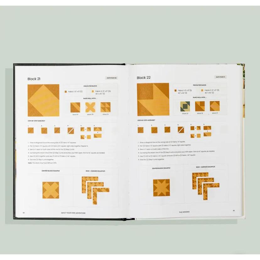 Paige Tate & Co.-Quilting Adventures: Modern Quilt Blocks & Layouts-book-gather here online