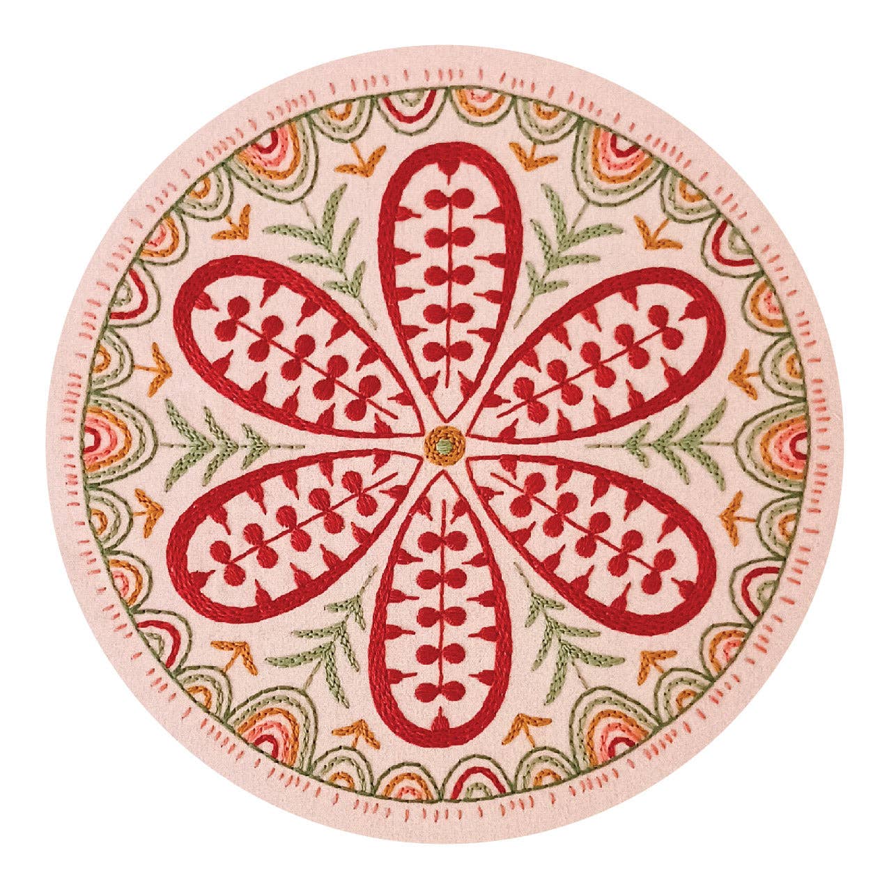 CozyBlue-Solstice Pre-Printed Fabric Embroidery Pattern-embroidery pattern-gather here online