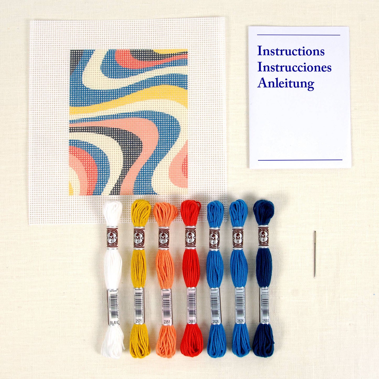 DMC-Needlepoint Tapestry Kit - Wave-xstitch kit-gather here online