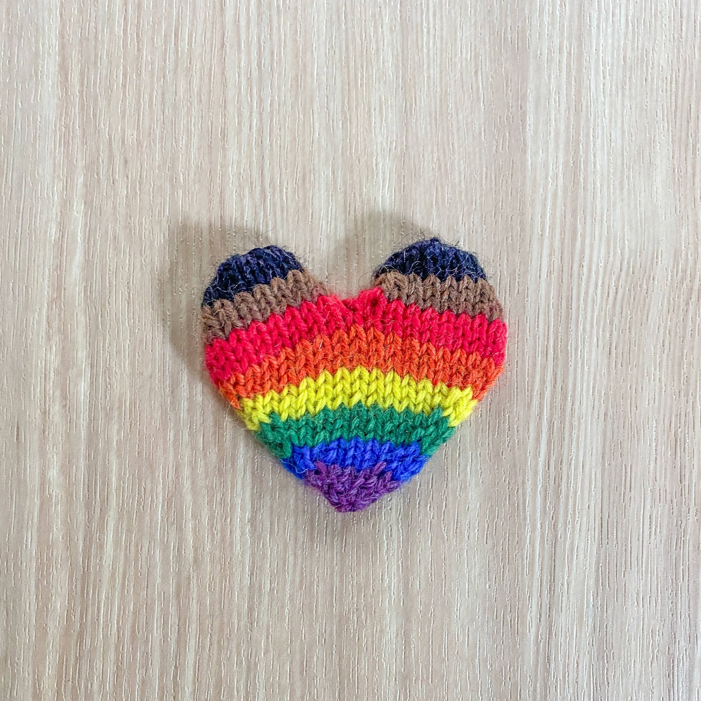 Juliette Pécaut Designs-Knitting Kit: Pride Hearts-knitting / crochet kit-gather here online