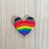 Juliette Pécaut Designs-Knitting Kit: Pride Hearts-knitting / crochet kit-gather here online