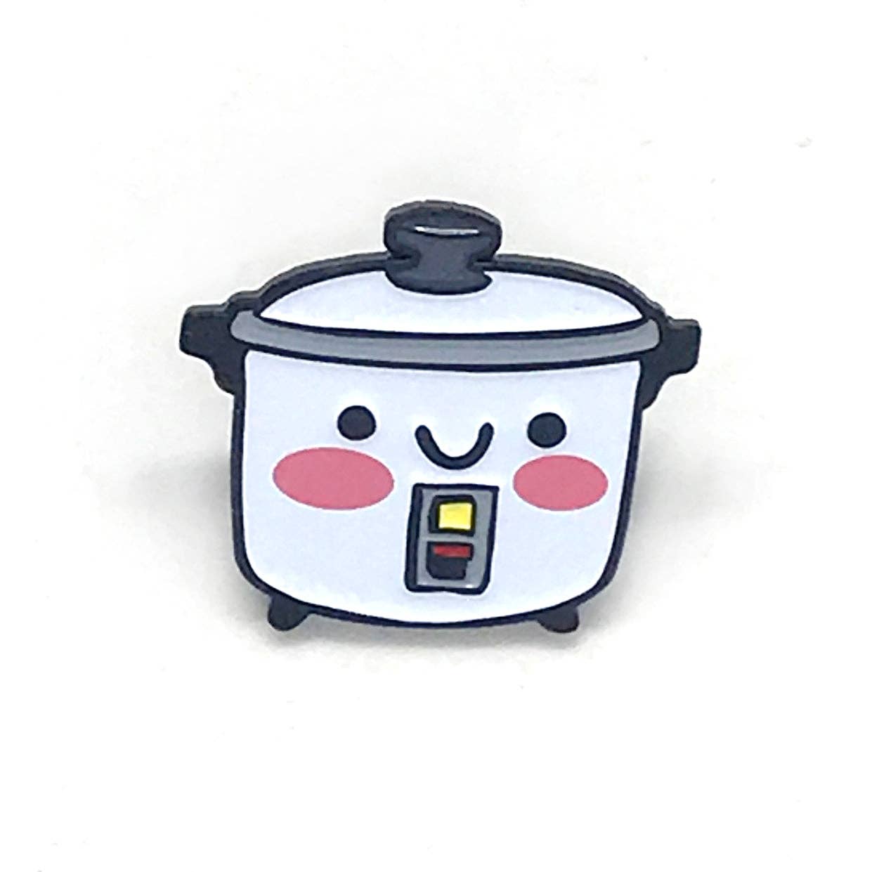 Rice Cooker Enamel Pin – gather here