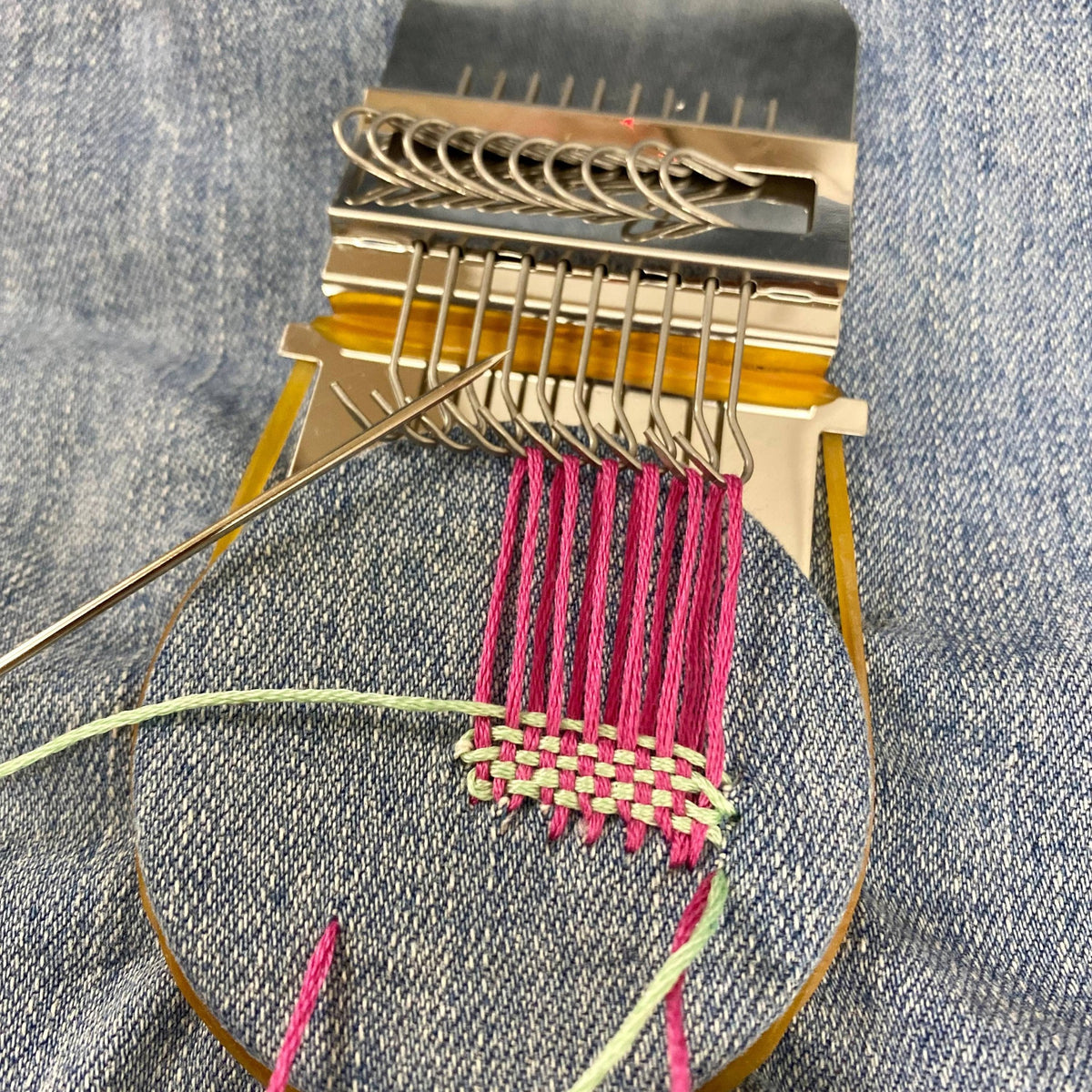 Darning Loom Tutorial Small Speedweve Style Darning Loom – gather here online
