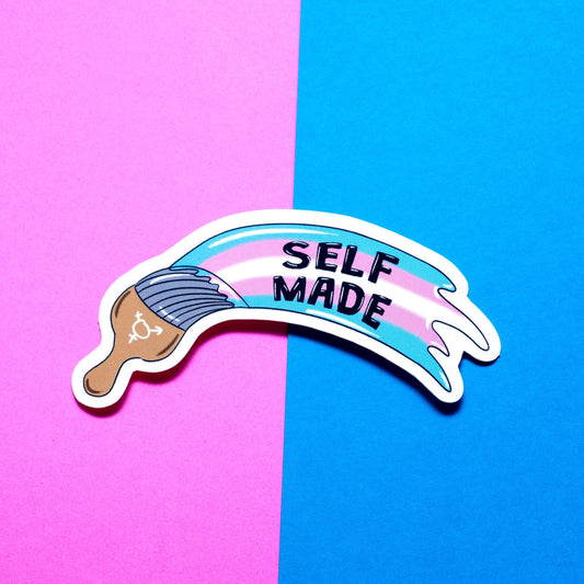 Crafty Queer Studio-Self Made Sticker-sticker-gather here online