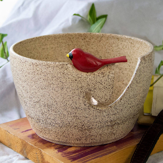 Cōppa Cōllaborative-Cardinal Yarn Bowl-gather here online