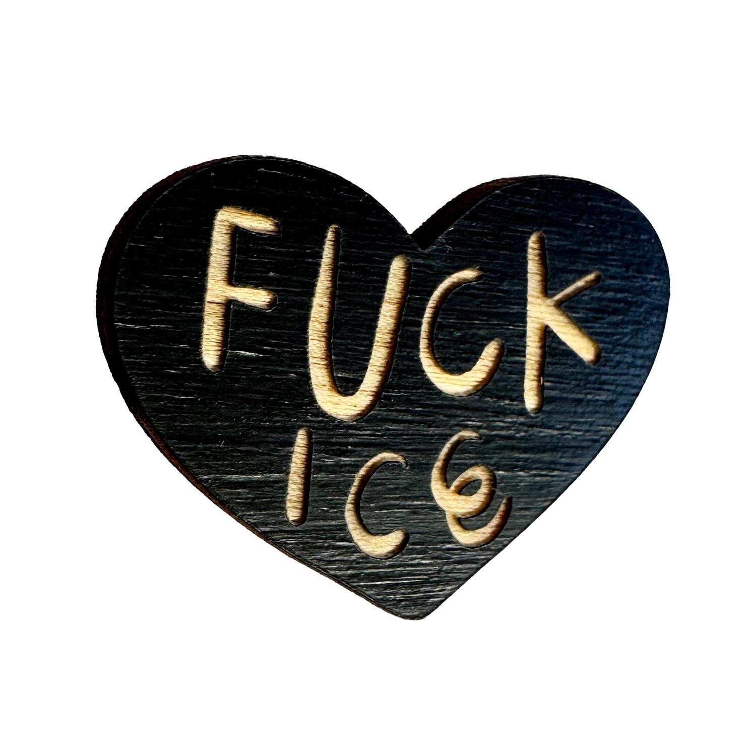 SnowMade-F*ck Ice Pin-patches + pins-Black-gather here online