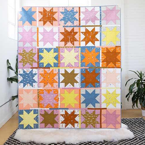 Then Came June-Star Adventure Quilt Pattern-quilting pattern-gather here online