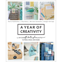 Microcosm Publishing & Distribution-Year of Creativity: A Craft Date Planner-book-gather here online