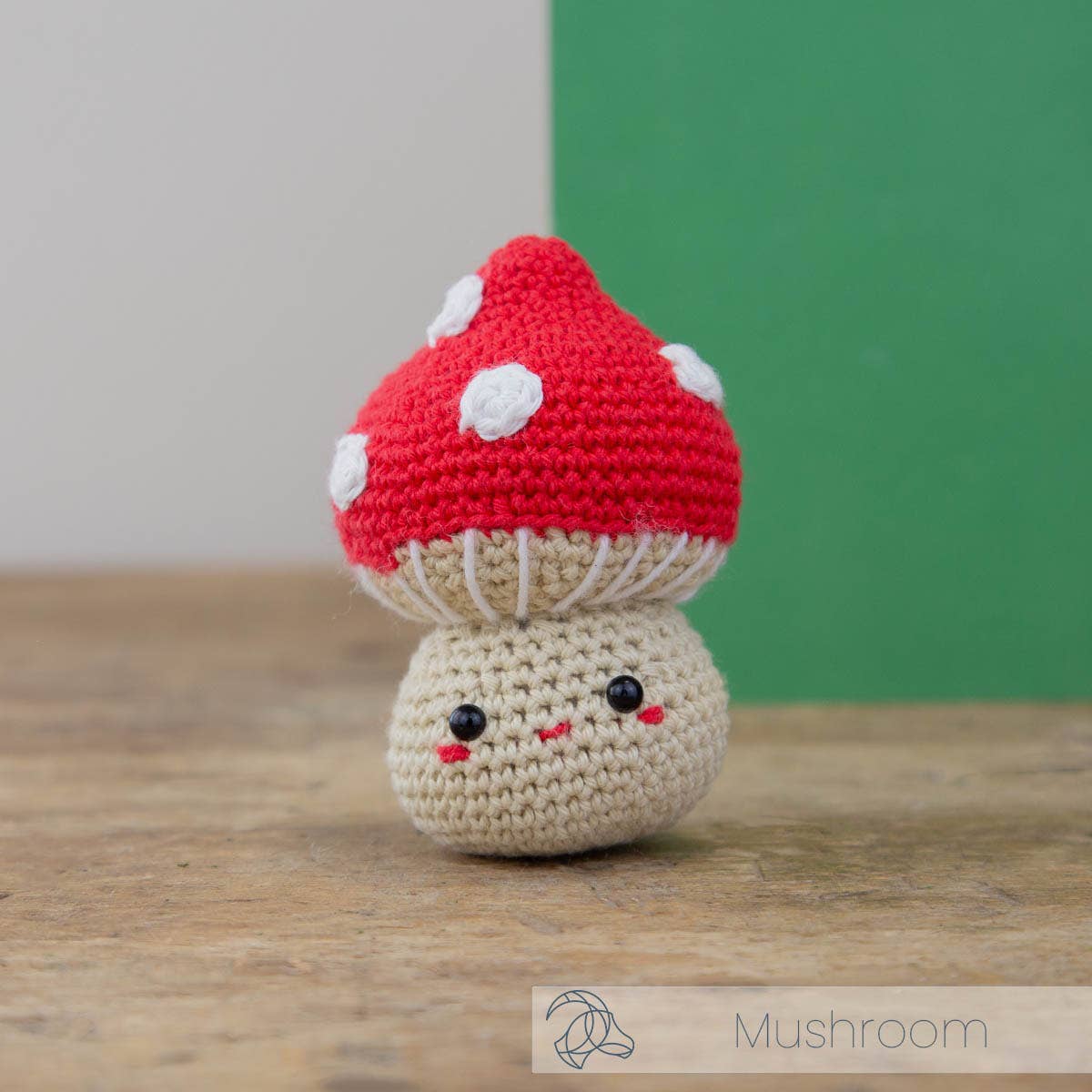 Hardicraft-DIY Crochet Kit - Mushroom-knitting / crochet kit-gather here online