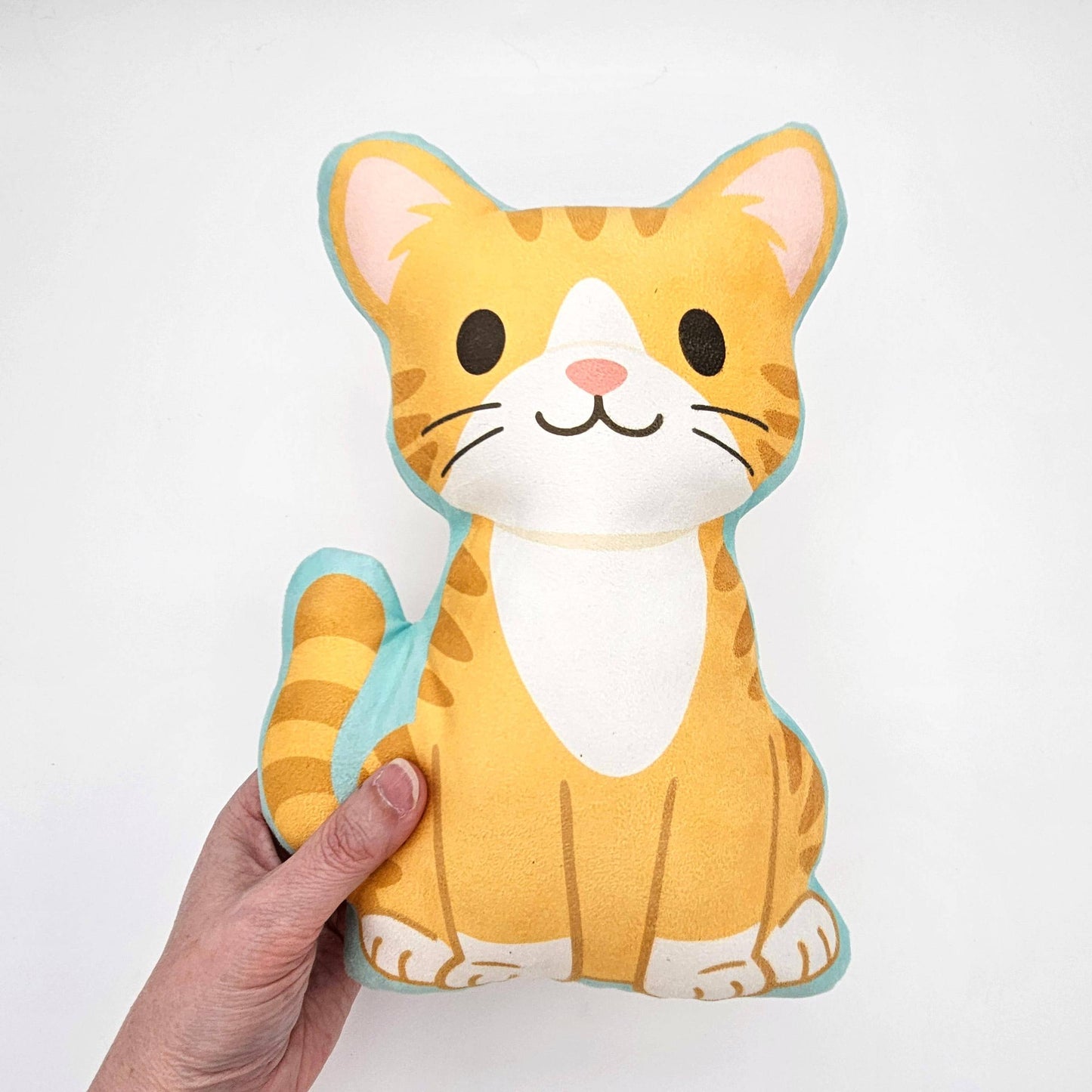 Nickwilljack-Sew Your Own Cat Complete Kit - Orange Cat-sewing kit-gather here online