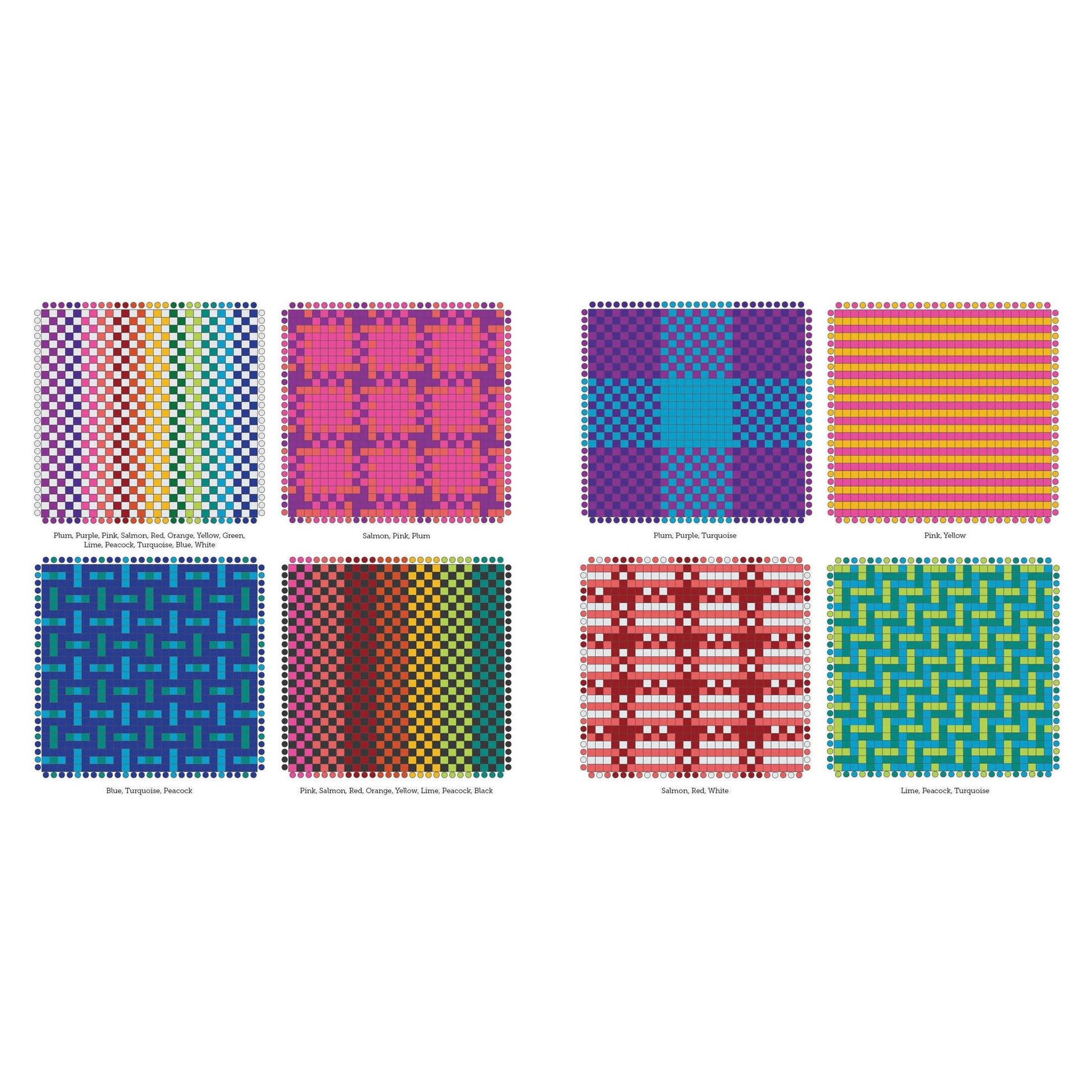 Schiffer Publishing-Potholder Loom Designs: 140 Colorful Patterns-book-gather here online
