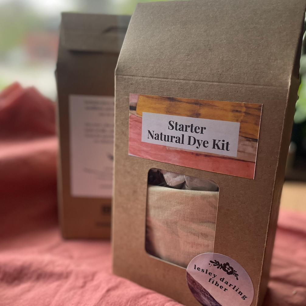 Lesley Darling Fiber-Starter Natural Dye Kit-craft kit-gather here online