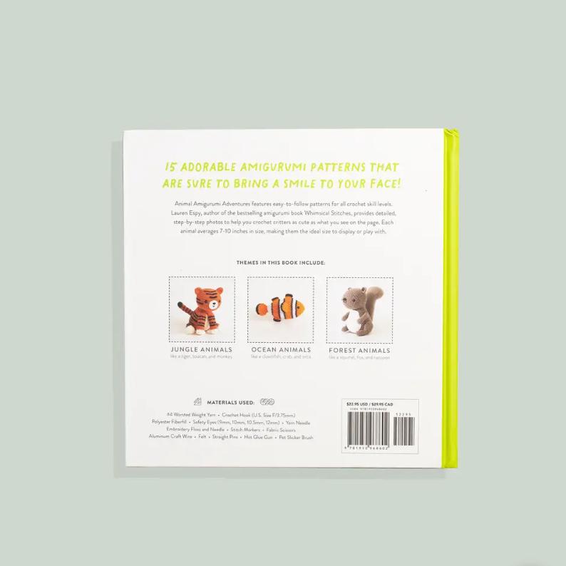 Blue Star Press-Animal Amigurumi Adventures Vol. 1: How to Crochet Amigurumi-book-gather here online