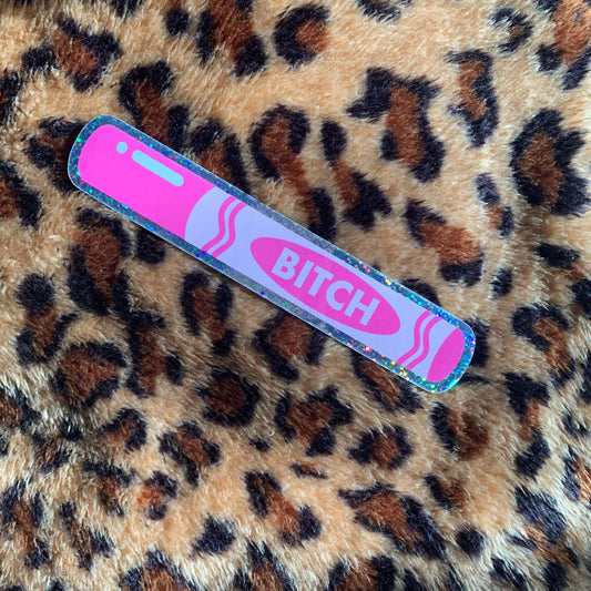 Peach Beast-Bitch Marker Sticker-sticker-gather here online