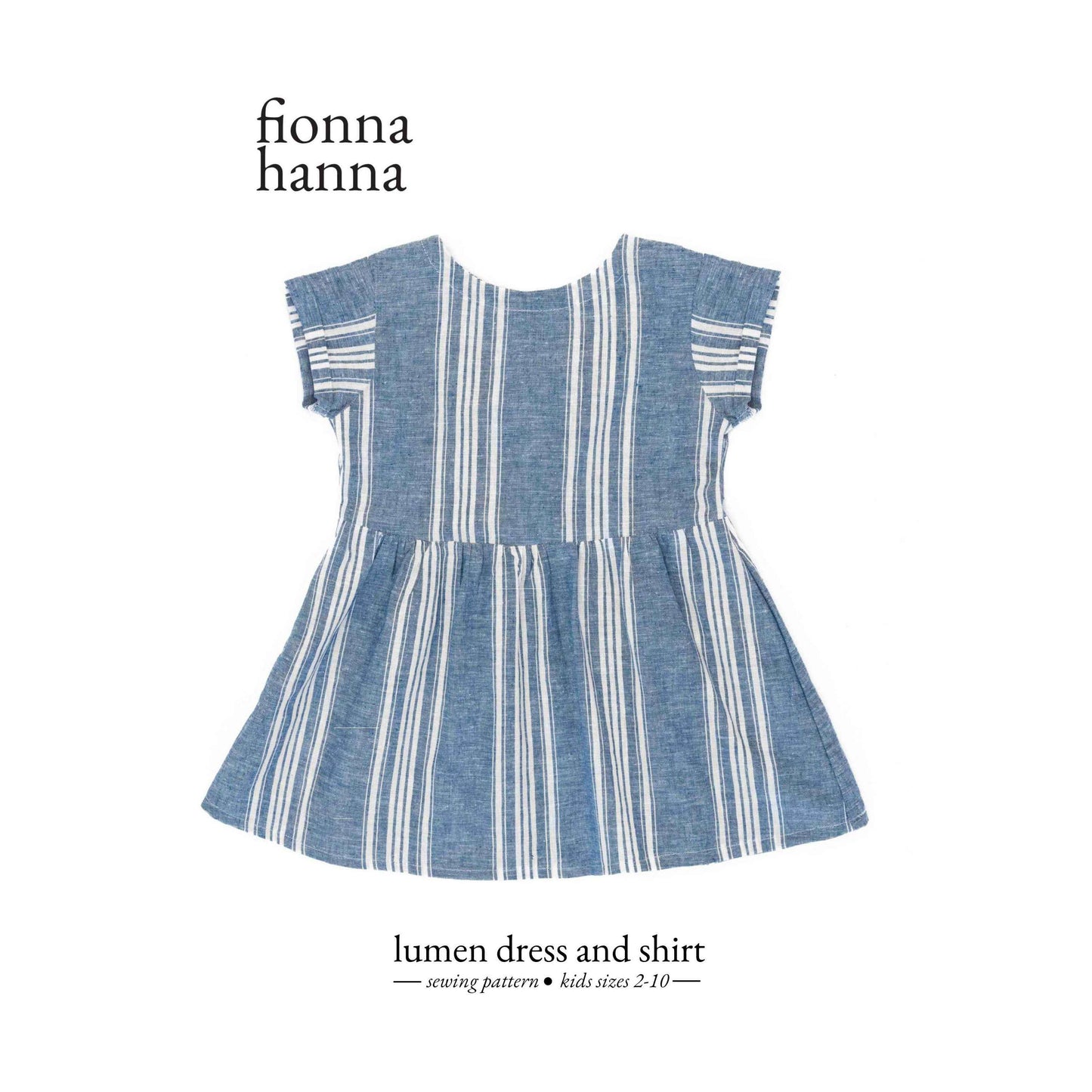 Fionna Hanna-Lumen Dress & Shirt Pattern-sewing pattern - kids-gather here online