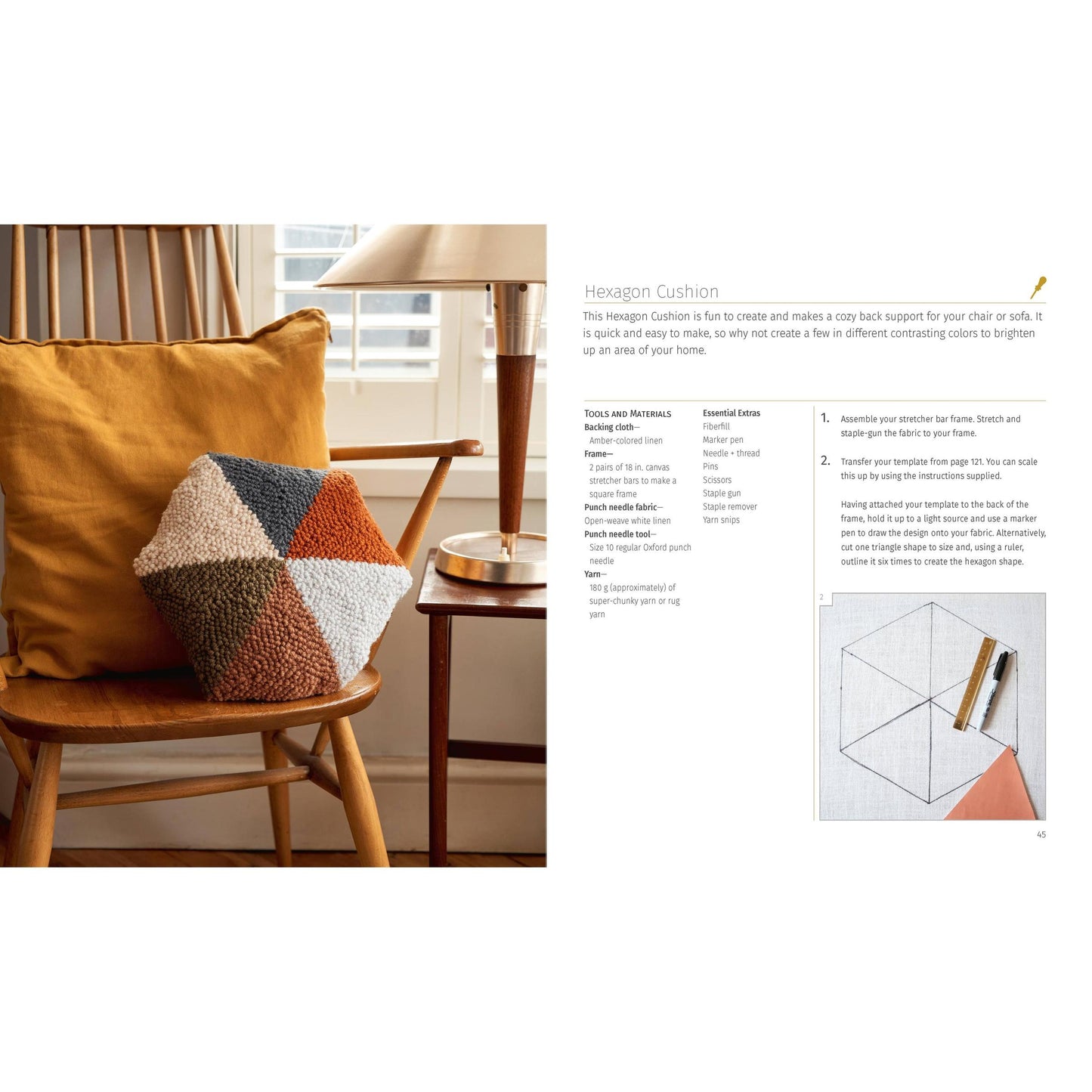 Schiffer Publishing-Punch Needle: 15 Contemporary Projects-book-gather here online