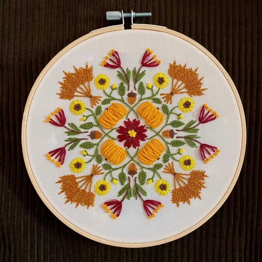 gather here classes-Embroidery Club - Mandalas - 4 sessions-class-gather here online