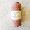 Flax & Twine-4mm Astrid Braided Cotton Rope-yarn-Blush-gather here online