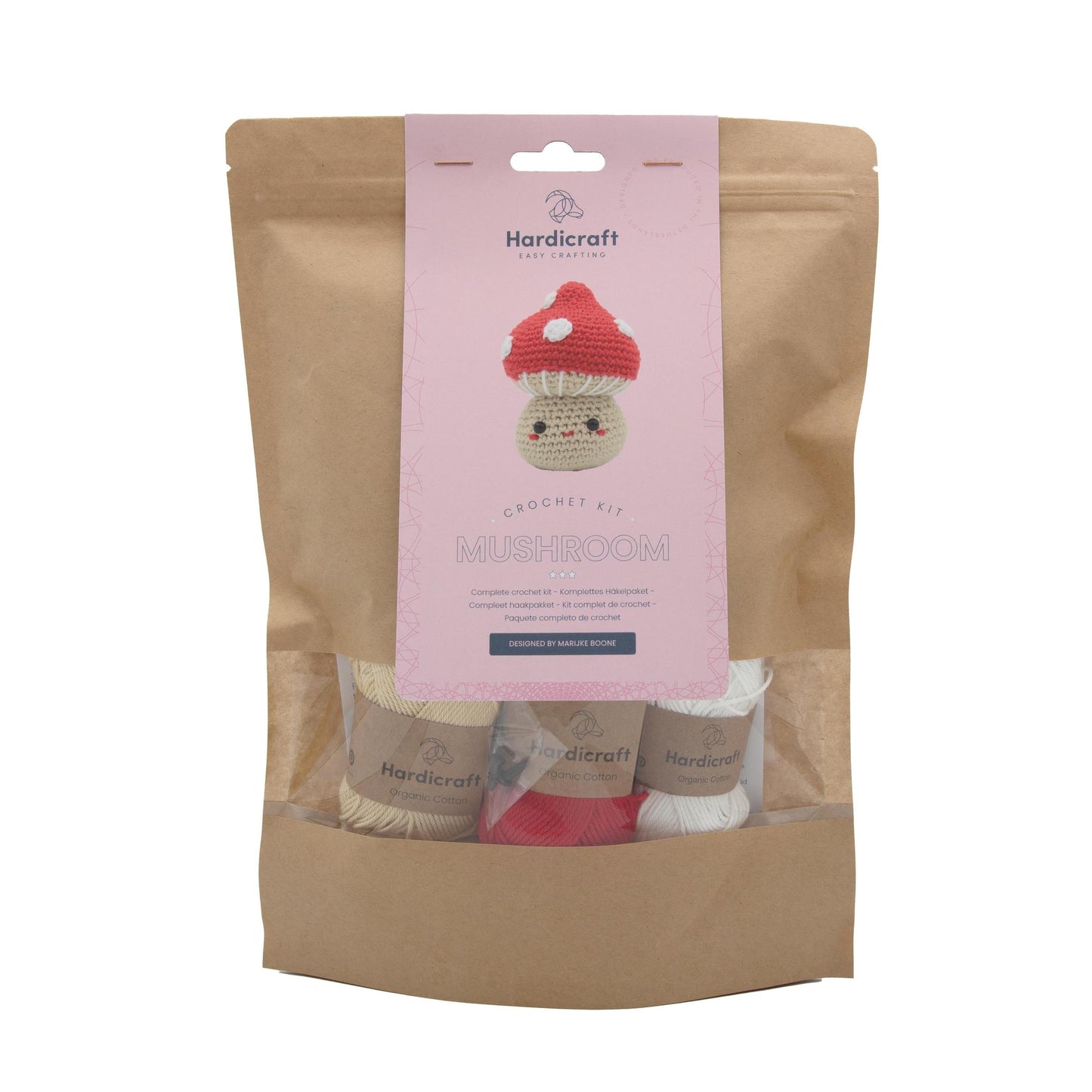 Hardicraft-DIY Crochet Kit - Mushroom-knitting / crochet kit-gather here online