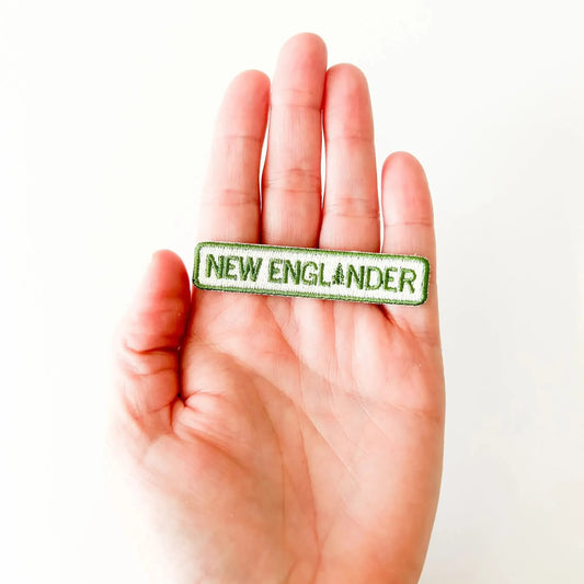 Field Trip Threads-New Englander Tree Iron-On Patch-patches + pins-gather here online