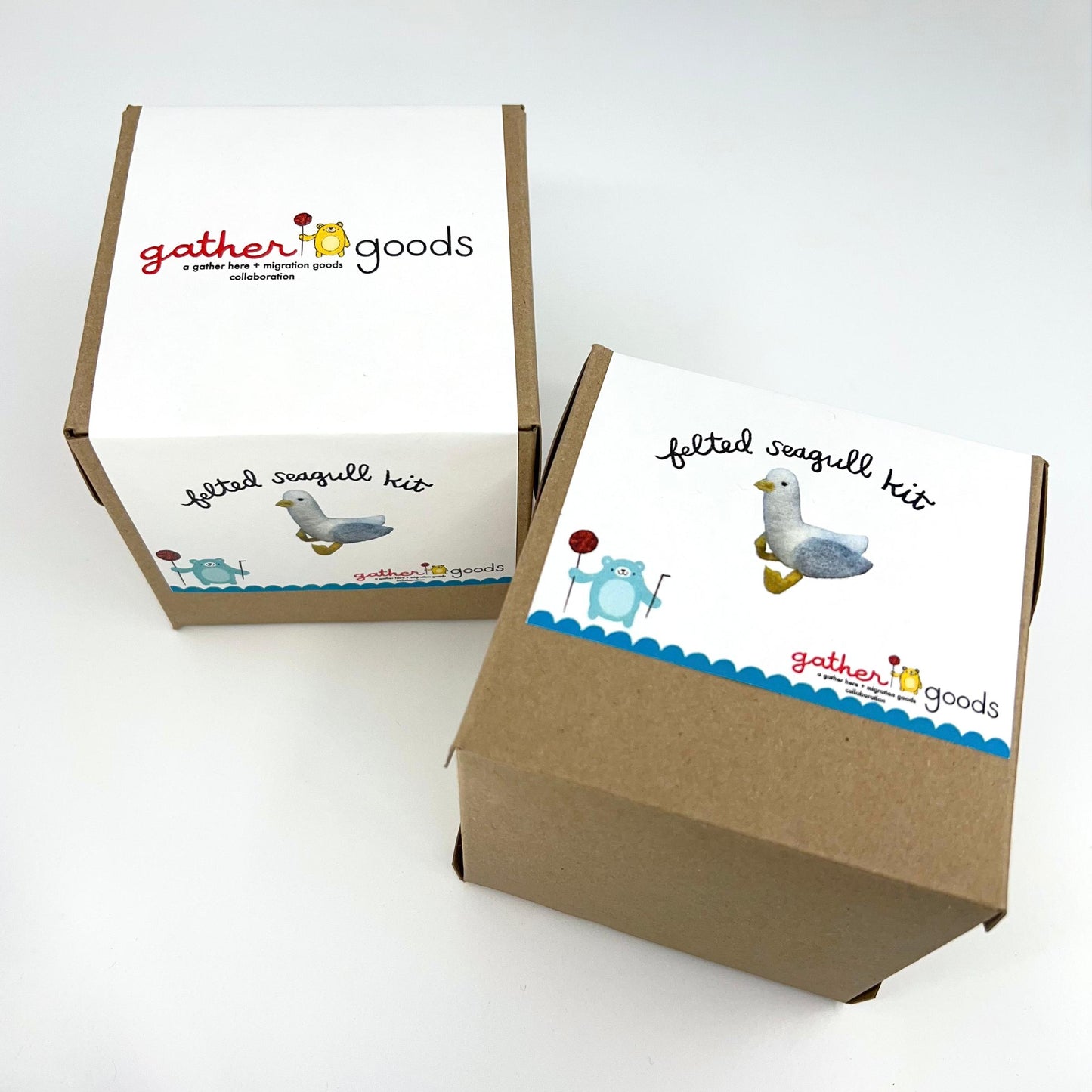 Seagull - Basic Needle Felting Kit
