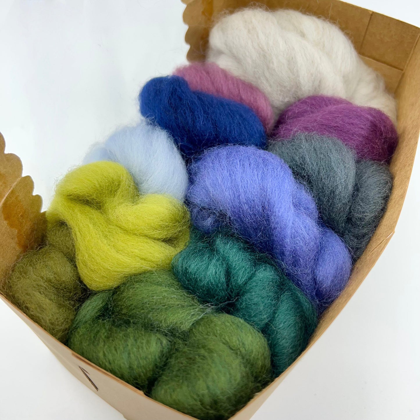 Gather Goods-Wool Roving Palette Packs-craft notion-Cool Ombre-gather here online