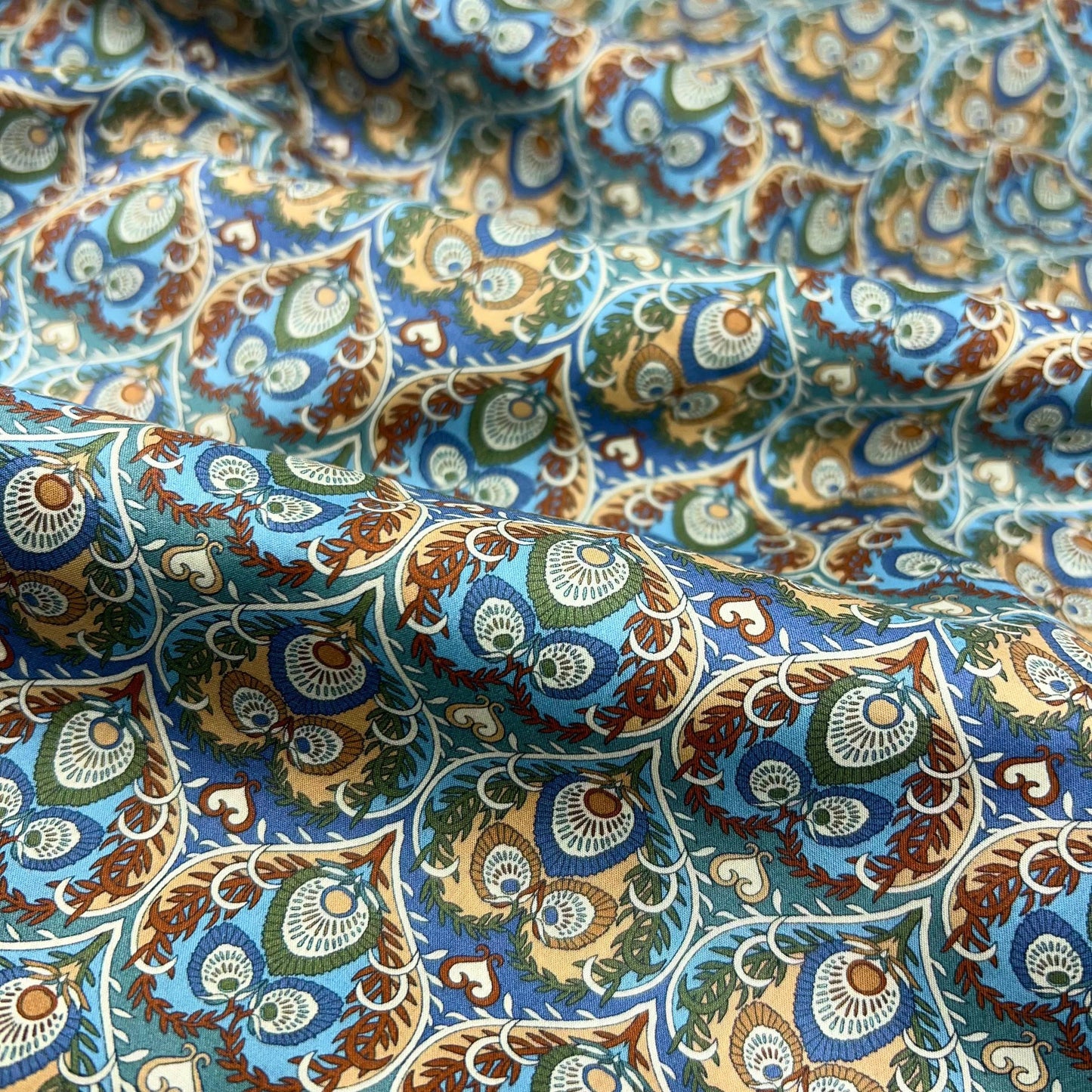 Liberty of London-Tana Lawn - Plume Hearts-fabric-gather here online