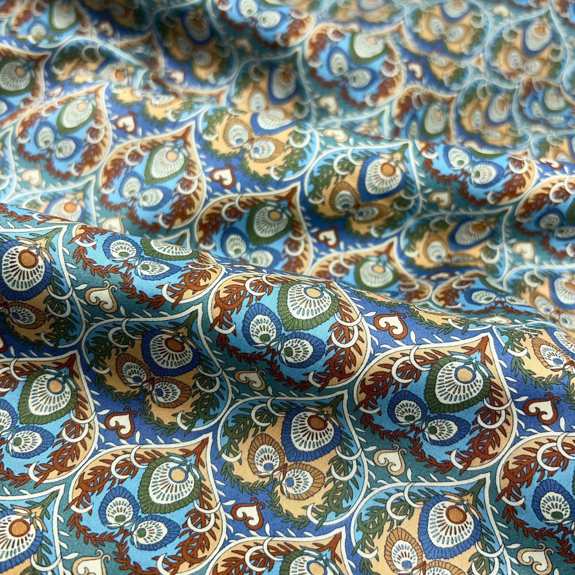 Liberty of London-Tana Lawn - Plume Hearts-fabric-gather here online