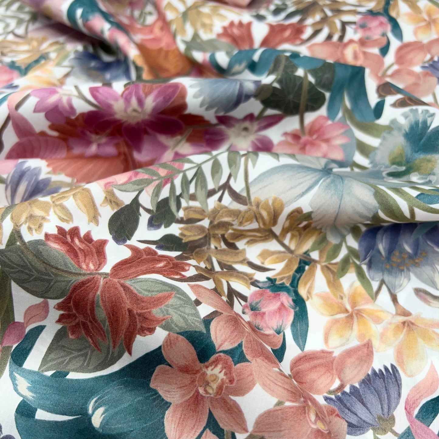 Liberty of London-Tana Lawn - Greenhouse Tropic-fabric-gather here online