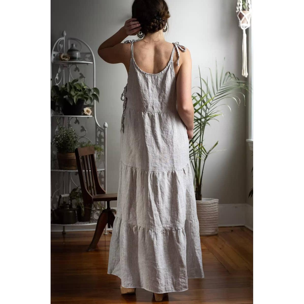 Charlie Darwin Textiles-Gypsy Moth Maxi Dress Pattern-sewing pattern-gather here online