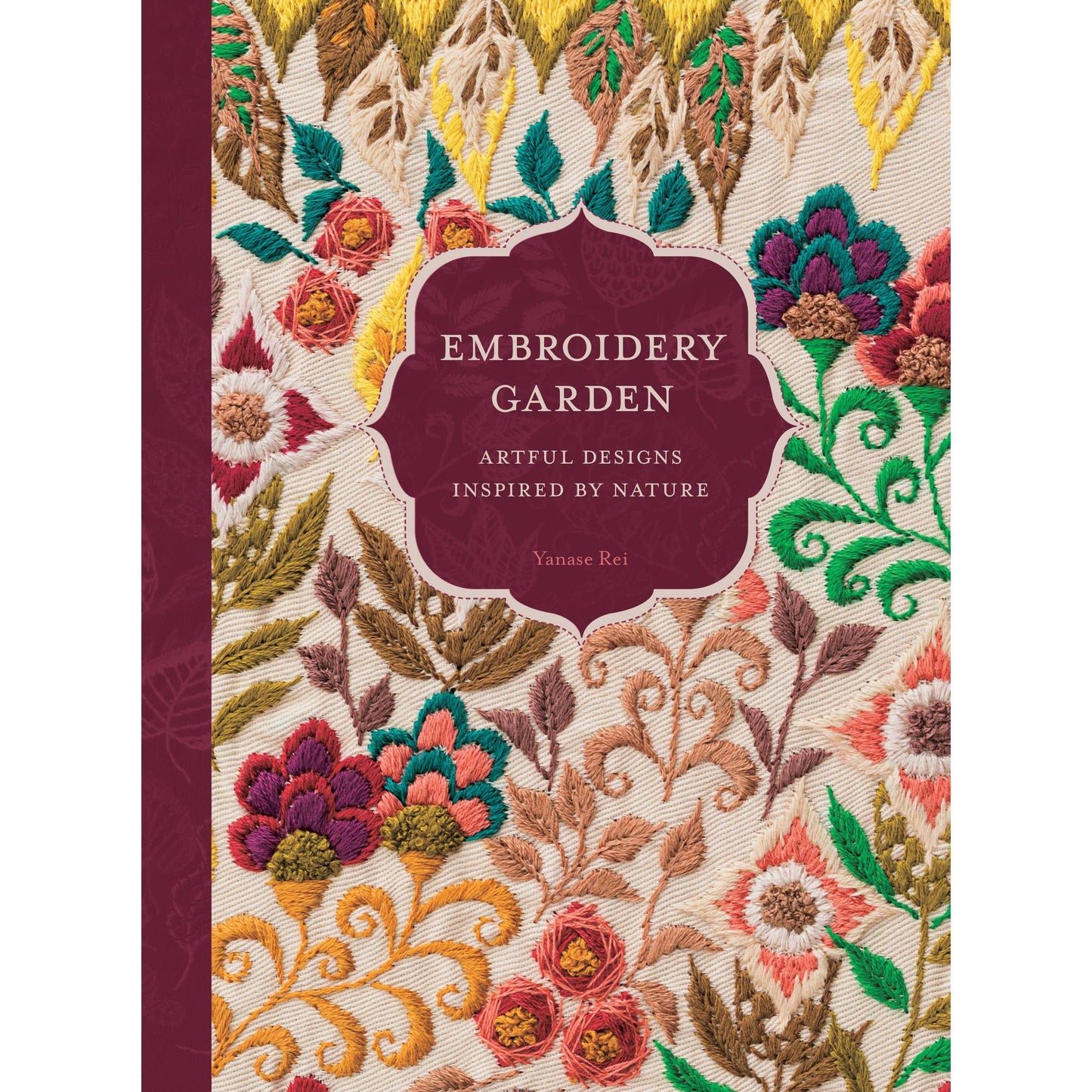 Schiffer Publishing-Embroidery Garden: Artful Designs Inspired by Nature-book-gather here online