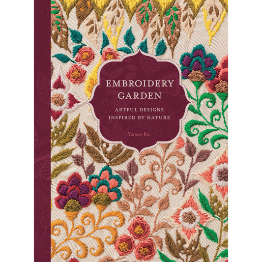 Schiffer Publishing-Embroidery Garden: Artful Designs Inspired by Nature-book-gather here online
