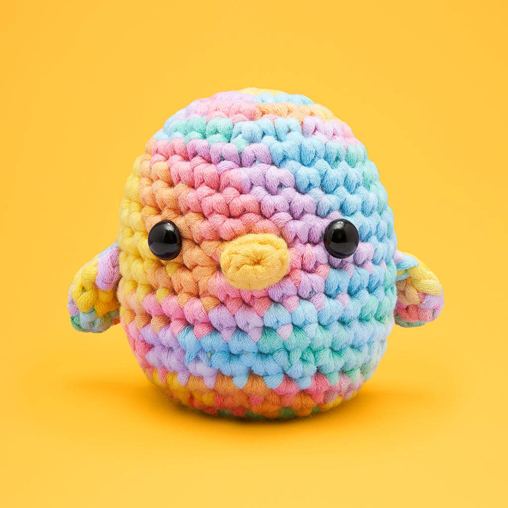 The Woobles-Kiki the Pastel Chick Crochet Kit-knitting / crochet kit-gather here online