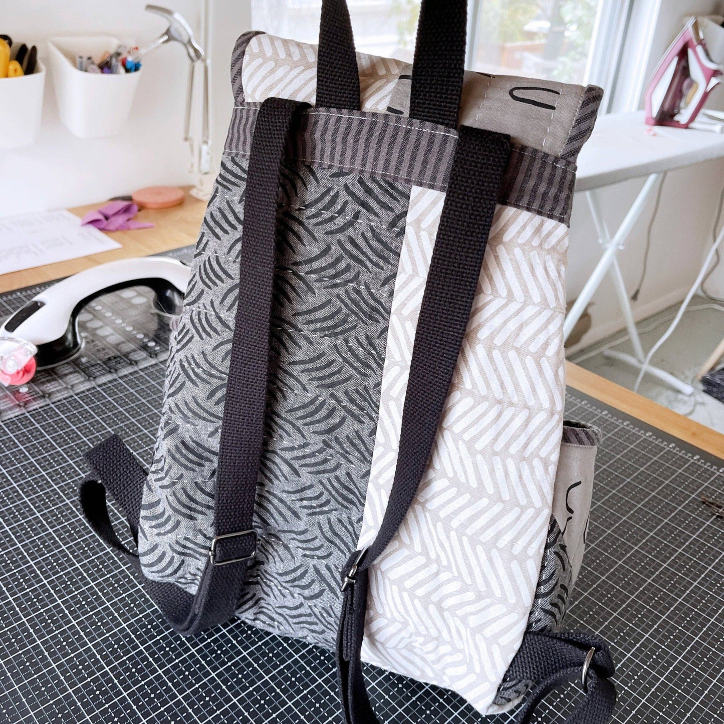 The Blanket Statement-Pembina Backpack Pattern-sewing pattern-gather here online