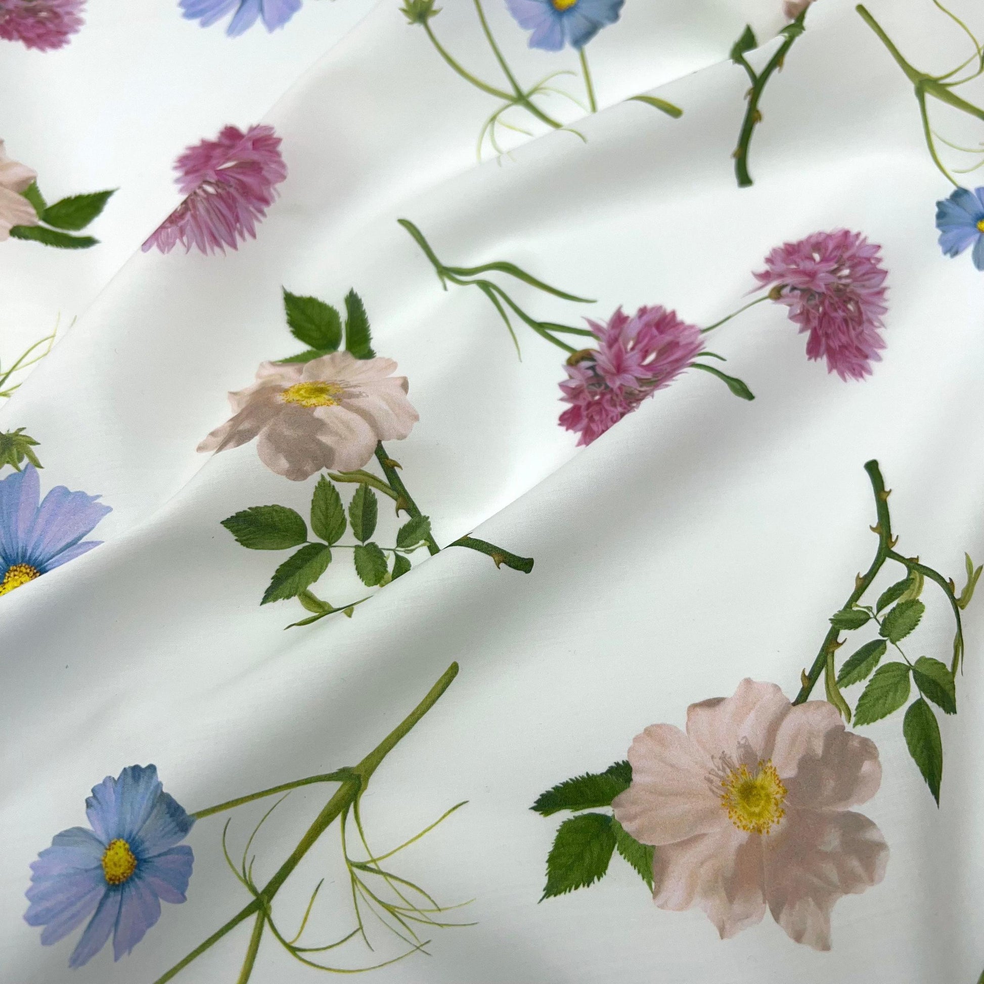 Liberty of London-Tana Lawn - Posy Scatter A-fabric-gather here online