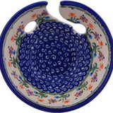 Polmedia Polish Pottery-Spring Flowers Yarn Bowl-accessory-gather here online