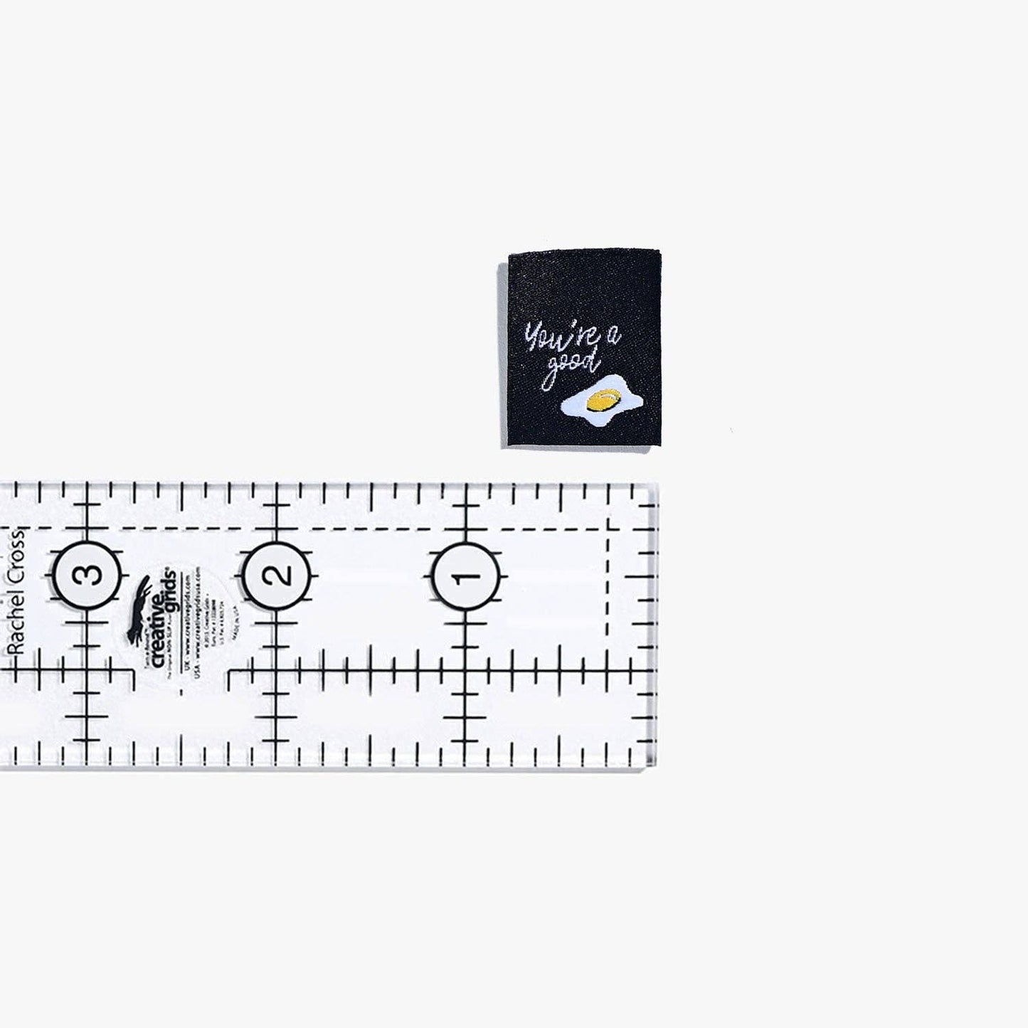 Kylie and The Machine-You're a Good Egg Sew-In Labels-sewing notion-gather here online