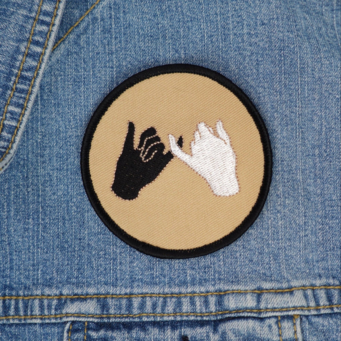 Pinky Swear Iron-On Patch
