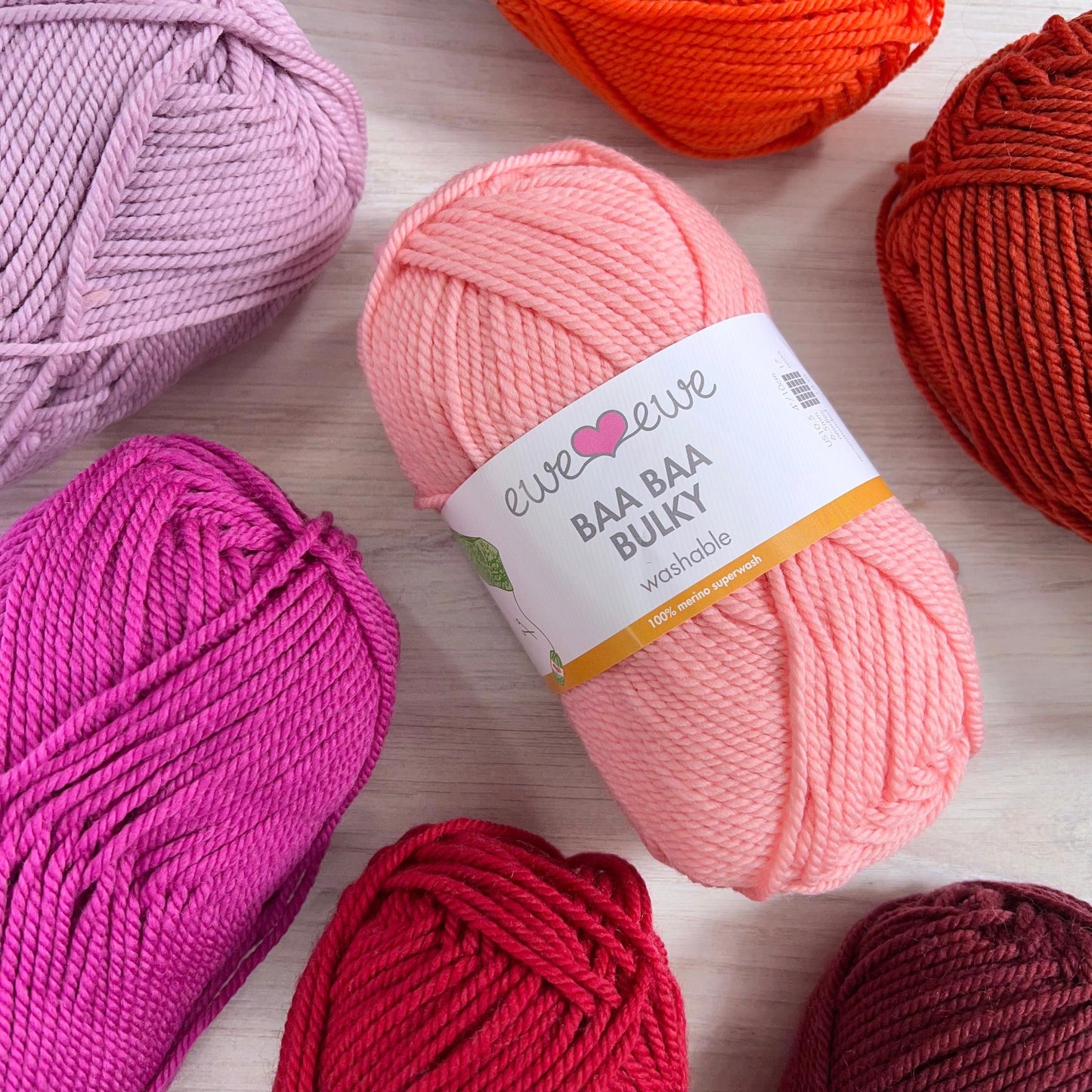 Ewe Ewe Yarn-Baa Baa Bulky-yarn-gather here online